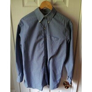 Tommy Hilfiger Men's Custom Fit Long Sleeve Button Up Shirt Size Large